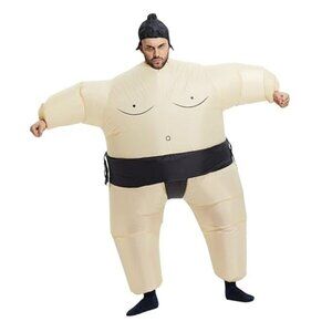 Sumo Wrestler Adult Blowup inflatable Costume NEW/NWT